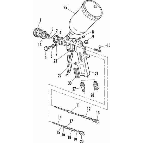 GAV Upper Cup For Eco 2200
